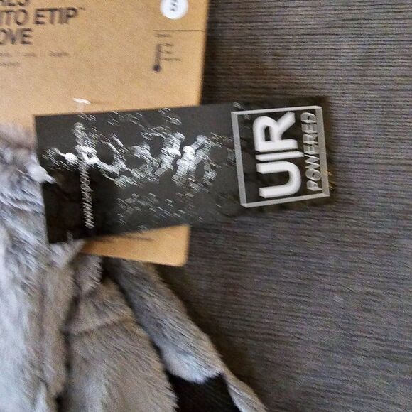 The North Face Kids Girls Meld Grey Osito Etip Gloves Size Small - Picture 7 of 13